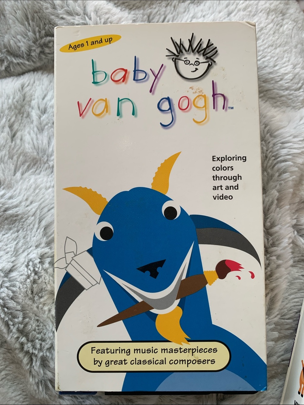 Baby Van Gogh: Blue Character Color Video